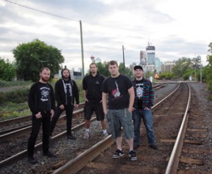 Photo by Sarah Kitteringham. Local band Wake is much more than just a grindcore band or a crust band. The band messes with a variety of musical genres and has been writing black metal and noisy hardcore. 