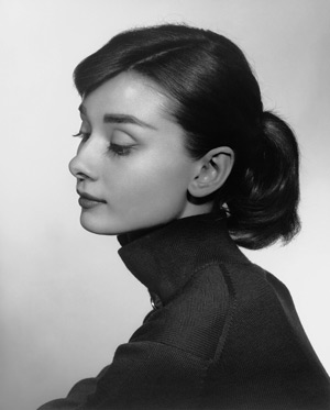 Photo courtesy of The Glenbow Museum,  Yousuf Karsh’s ability to capture the essence of his subjects, such as Audrey Hepburn, created many iconic images. 