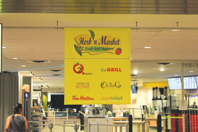 Hungry students, don’t despair! The Herb’n Market is back with a huge line up of options to satisfy your appetite.  Photo courtesy: MRU Business & Retail Services