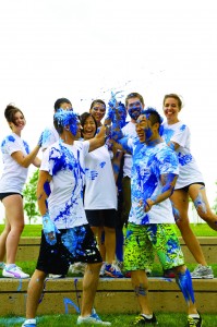 Get involved with MRU REC and sign up for the Colour-U-Blue walk and run at mtroyal.ca/recreation Photo: Reflector archives